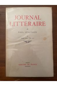 Journal littéraire Tome V Janvier 1925-Juin 1927