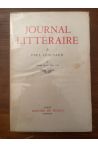 Journal littéraire Tome V Janvier 1925-Juin 1927