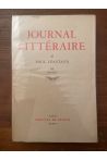 Journal littéraire Tome III 1910-1921