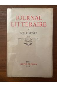 Journal littéraire Tome XIX, Histoire du journal, Pages retrouvée, Index général