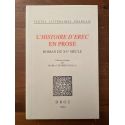 L'histoire d'Erec en prose, roman du XVe siècle