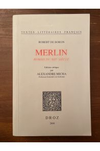 Merlin, Roman du XIIIe siècle