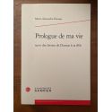 Prologue de ma vie suivi des lettres de Dumas à sa fille