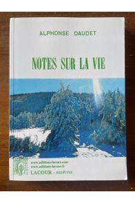 Notes sur la vie