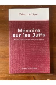 Mémoire sur les Juifs