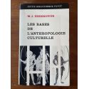 Les bases de l'anthropologie culturelle