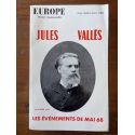 Revue Europe N°470-471-472 Jules Vallès, Juin-Juillet-Août 1968