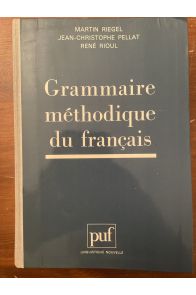 Grammaire méthodique du français