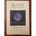 Mémoires de l'Académie Nationale de Metz 2016