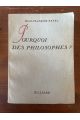 Pourquoi des philosophes ?