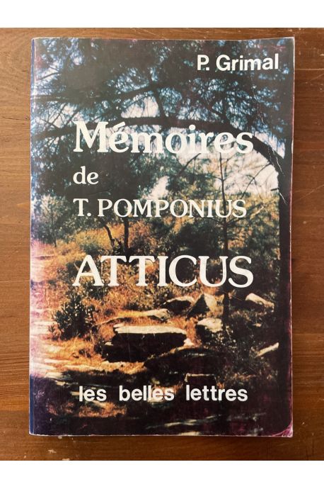 Mémoires de T. Pomponius Atticus