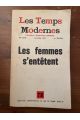 Les Temps Modernes numéros 333-334, Avril-mais 1974, Les Femmes s'entêtent
