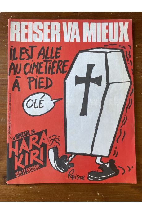 Hara Kiri Numéro spécial : Reiser va mieux, il est allé au cimetière à pied