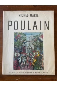 Michel-Marie Poulain, catalogue avec envoi de l'ératiste et dessin