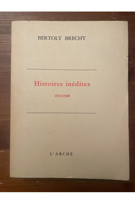 Histoires inédites 1913-1948