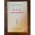 De la vie communautaire