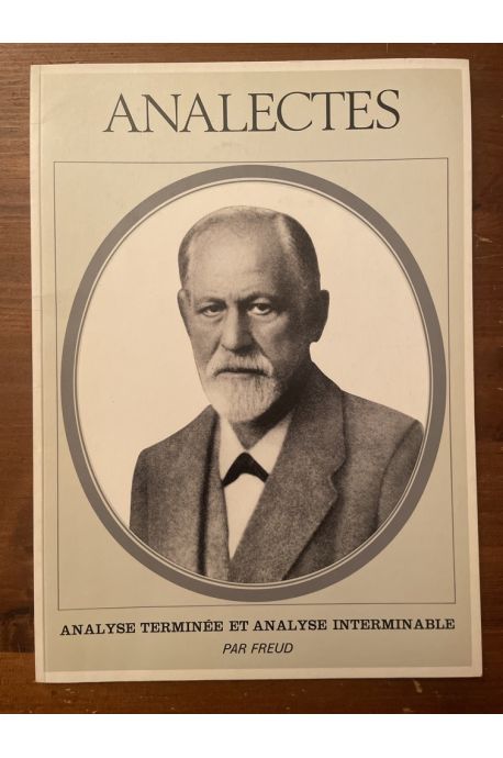 Analectes, Analyse terminée et analyse interminable