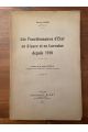 Les fonctionnaires d'Etat en Alsace et en Lorraine depuis 1918