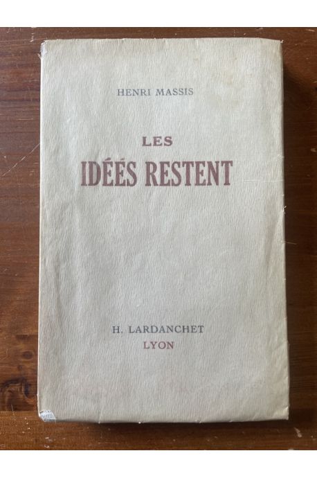 Les idées restent (tirage de tête)