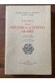 Etudes sur le théâtre et le cinéma arabes