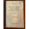 L'Enseignement religieux dans L'instruction primaire publique en France de 1850 a 1873