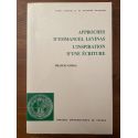 Approches d'Emmanuel Levinas, L'inspiration d'une écriture.