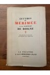 Lettres de Mérimée à la comtesse de Boigne