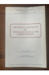 Modèles logiques et niveaux d'analyse linguistique