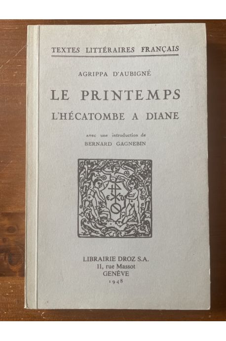 Le printemps, L'Hécatombe à Diane