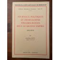 journaux politiques et journalistes strasbourgeois sous le second Empire (1852-1870)
