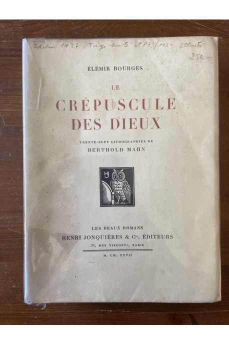 Le crépuscule des Dieux, illustré par Berthold Mann