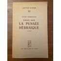 Essai sur la pensée hébraïque