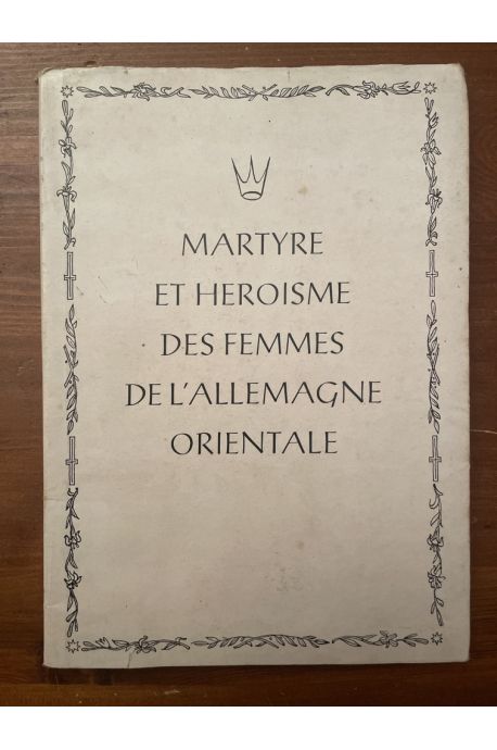 Martyre et héroïsme des femmes de l'Allemagne orientale