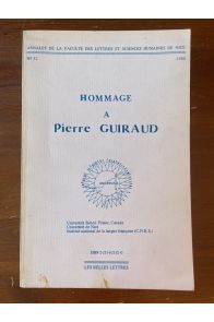 Hommage à Pierre Guiraud