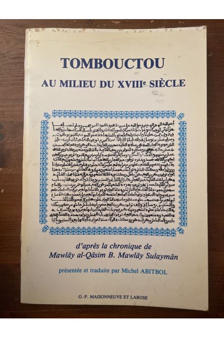 Tombouctou au milieu du XVIIIe siècle