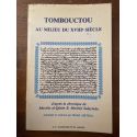 Tombouctou au milieu du XVIIIe siècle