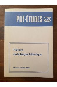 Histoire de la langue hébraïque