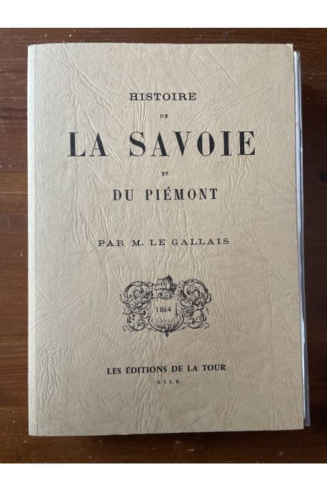Histoire de la Savoie et du Piémont