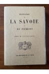 Histoire de la Savoie et du Piémont