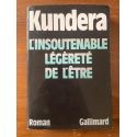 L'insoutenable légèreté de l'être - roman