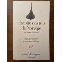 Histoire des Rois de Norvège, Première Partie