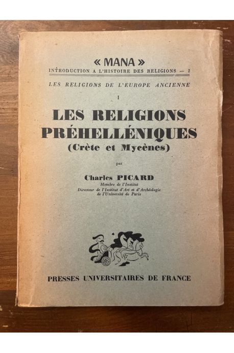 Les religions préhelléniques (Crète et Mycènes)