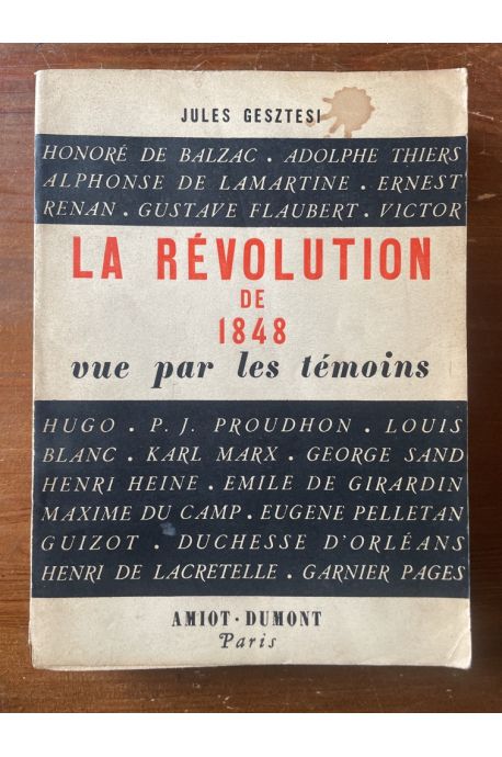 La révolution de 1848 vue par les témoins