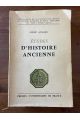Etudes d'histoire ancienne