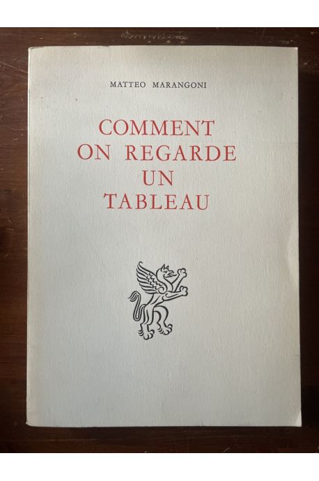 Comment on regarde un tableau