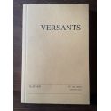 Revue Versants N°46, Littérature au féminin