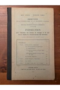 Instruction pour l'éxecution des travaux de bornage et de plan...