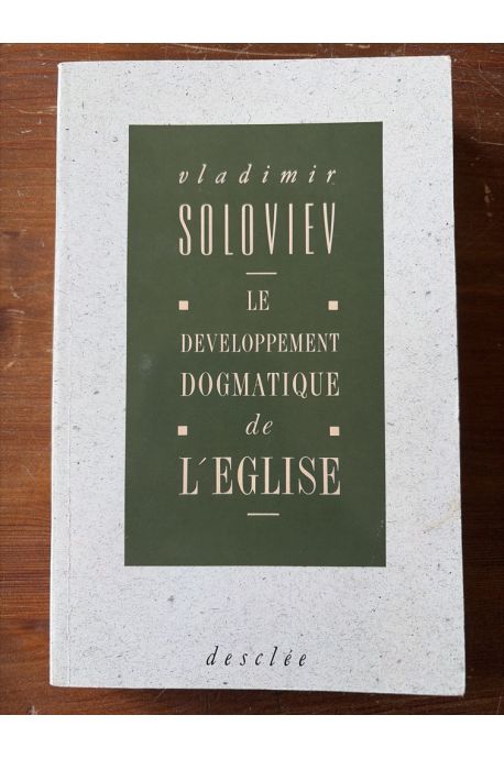 Le Développement dogmatique de l'Eglise
