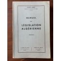 Manuel de législation algérienne