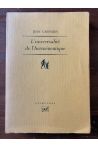 L'universalité de l'herméneutique
